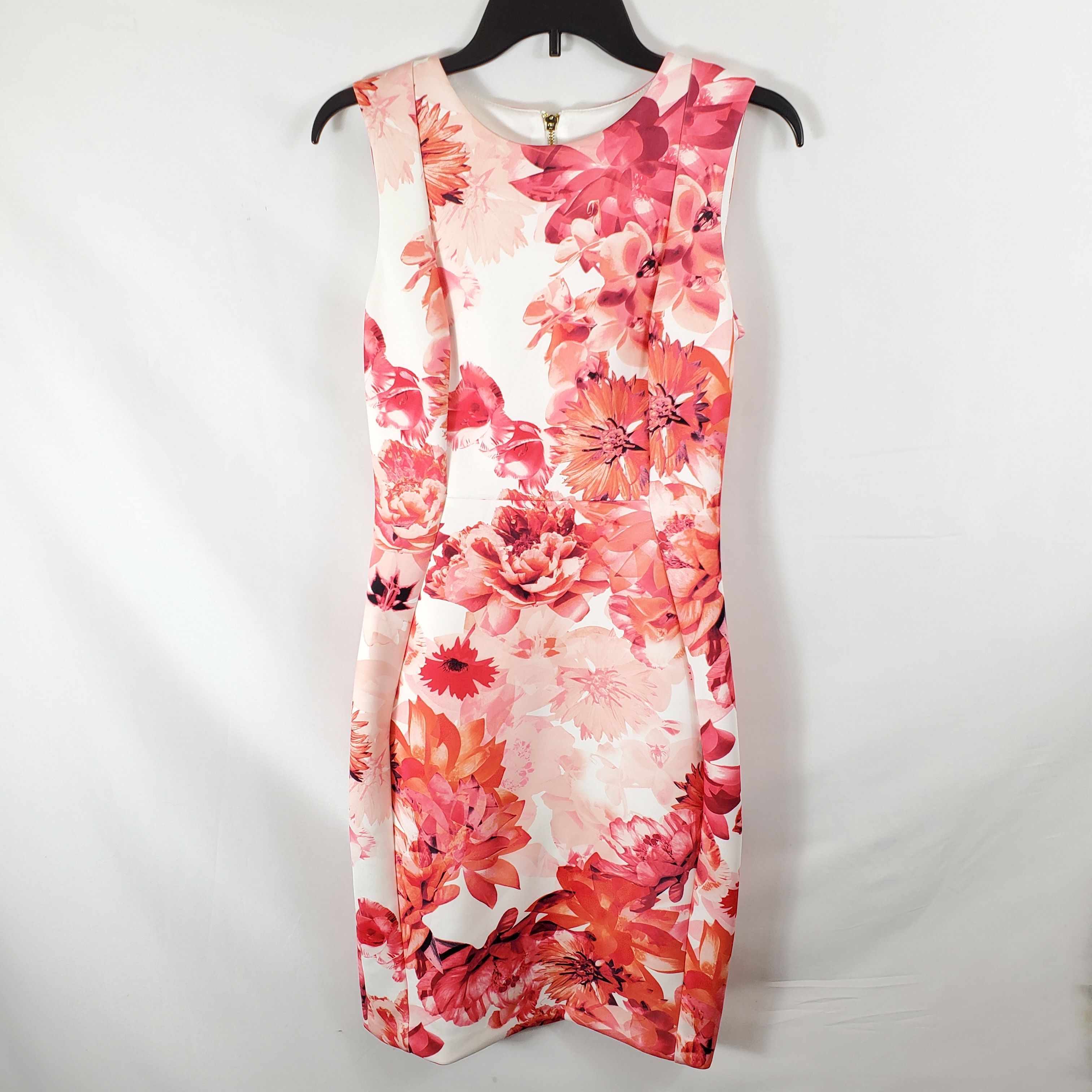 calvin klein floral dress